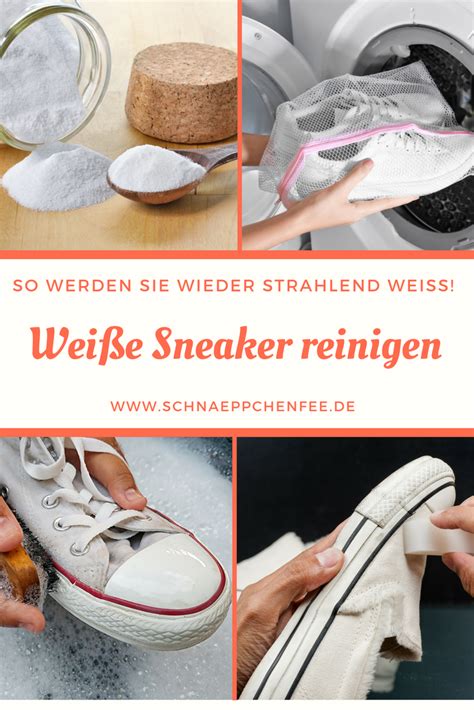 weiße nike schuhe sauber machen|was tun für weiße sneaker.